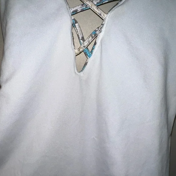 BUDDY LOVE | 🩵 EUC 🩵 Brooke Snakeskin Plunge Halter Swimsuit in Azul | Small - Picture 11 of 11